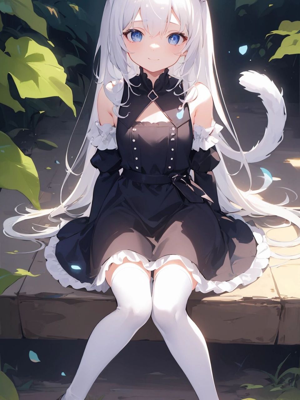 喵熬～ #二次元# #猫耳娘# #兽耳娘# #萝莉# #ai绘画# #壁纸# #我爱