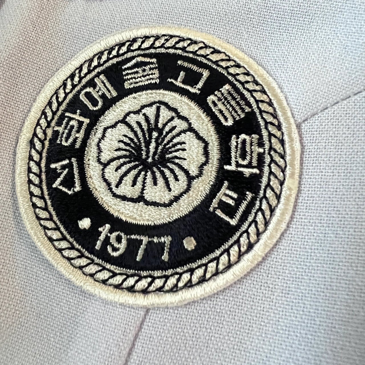 天津高中校服校徽图片