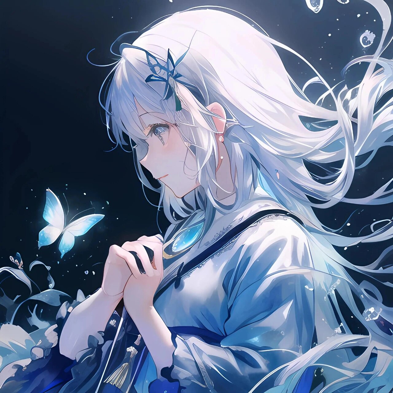 女生头像|很难不爱的冷淡风动漫头像 #新头像的魅力# #女生头像慵懒偏