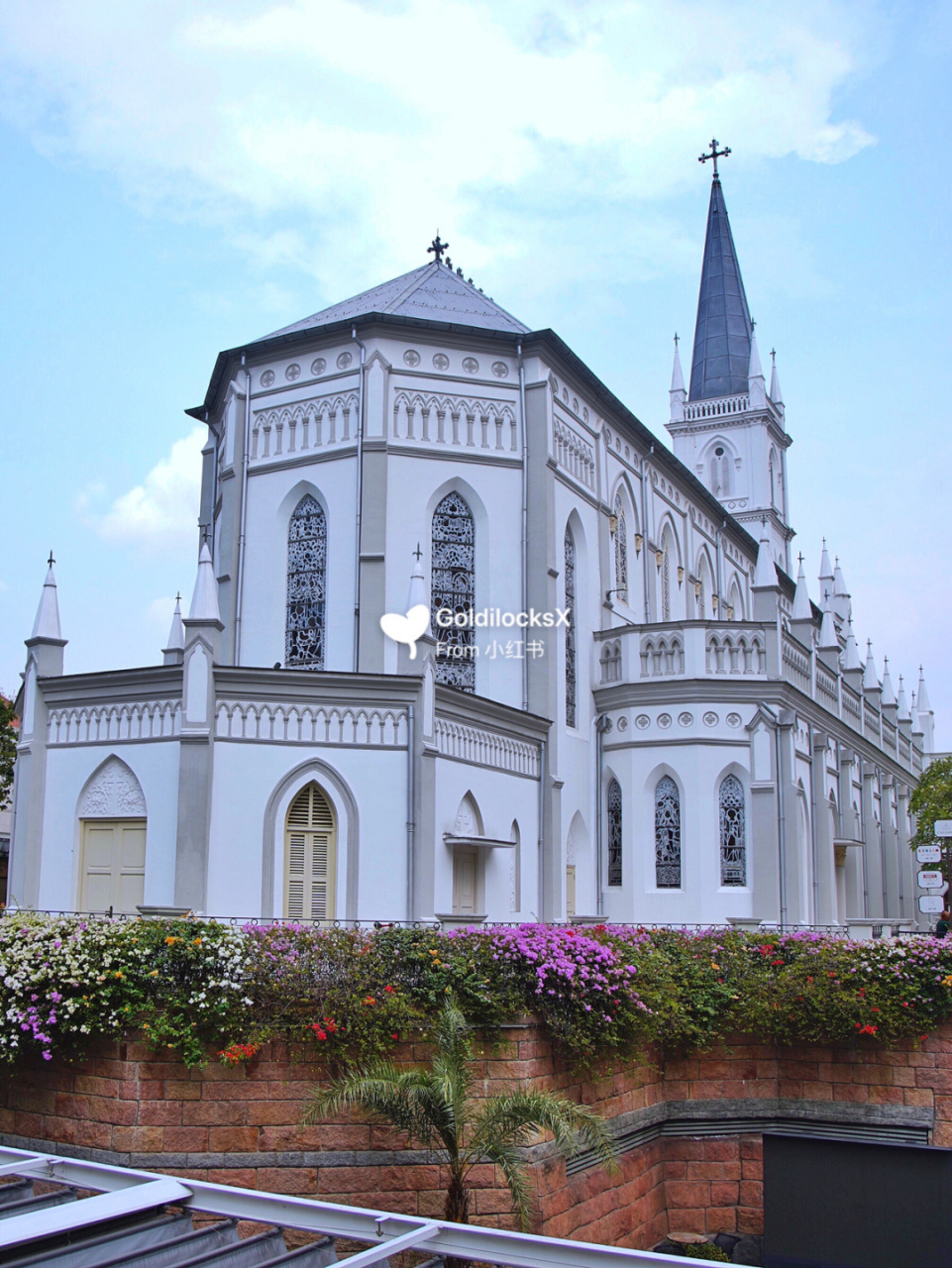 白色绝美拍照圣地7615圣安德烈教堂&赞美广场 7515新加坡旅游