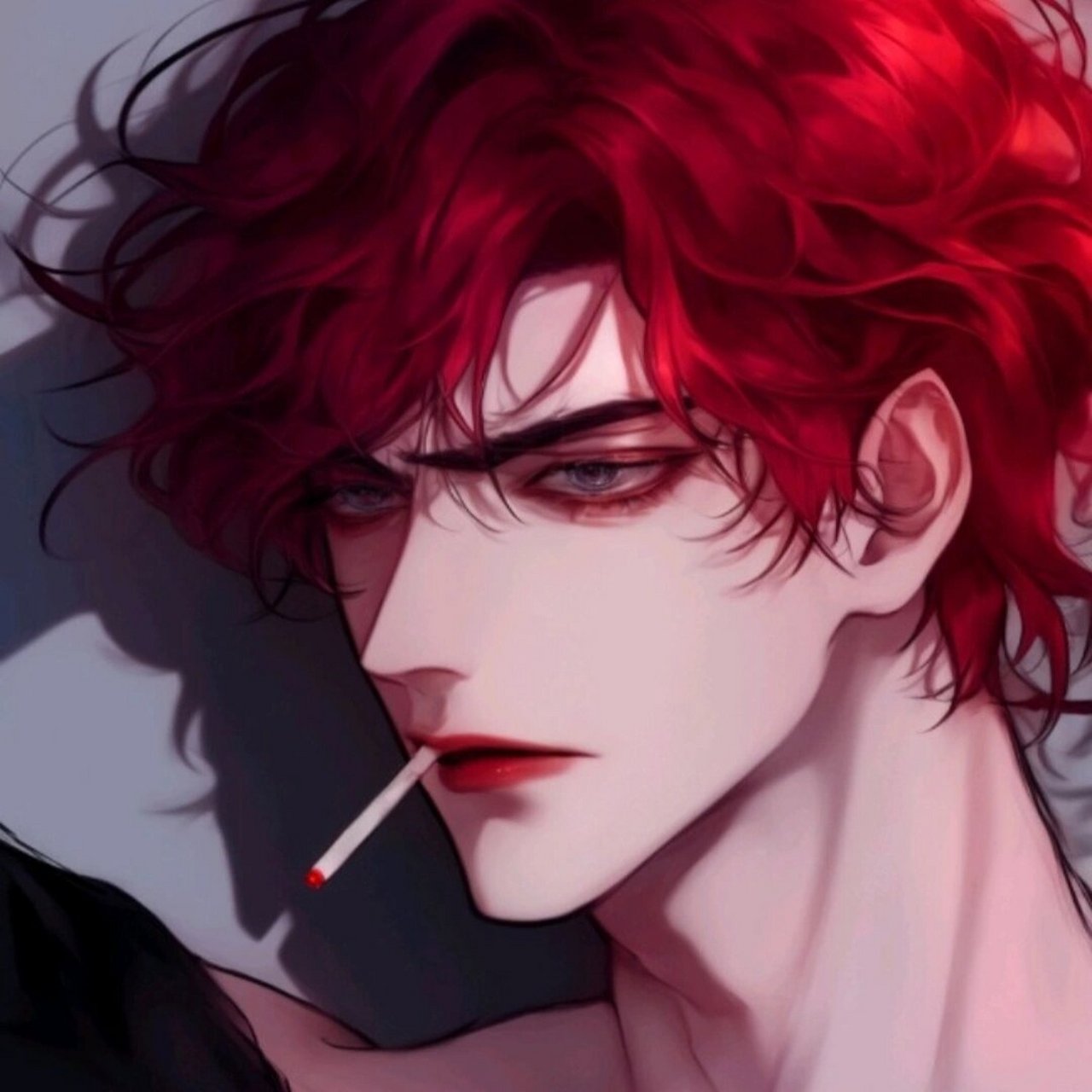 不定发放glow头像⑤红发帅哥 请各位宝宝拿头像的同时多多关注一下我