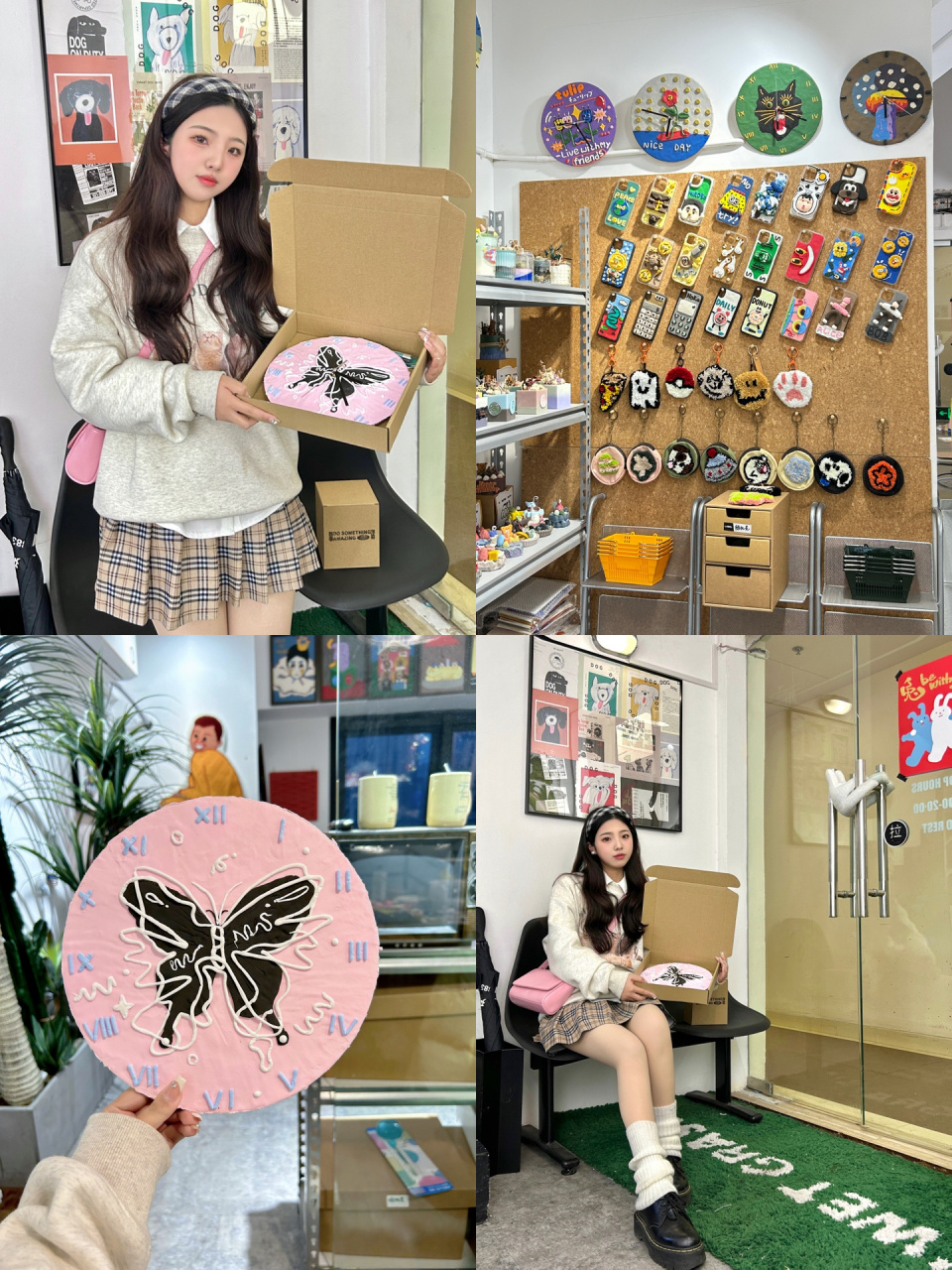 重庆探店|大坪超级可爱的diy手工坊9015 - 店内有两层,可以做手工