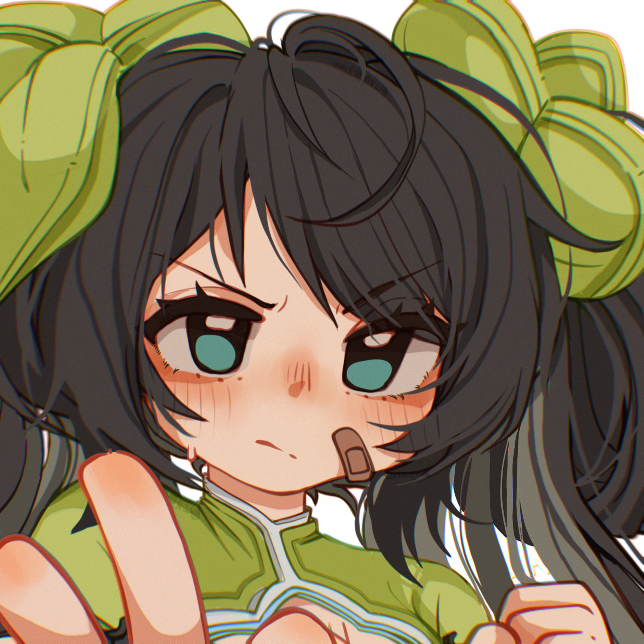 王者小头像系列之不服气的原皮香香9899 是跟人打架挂彩了,也不会