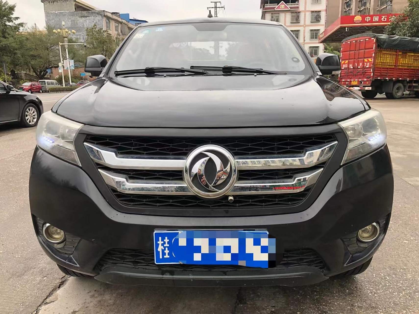 代友转台东风御风柴油四驱大皮卡,18年2月上牌,1.