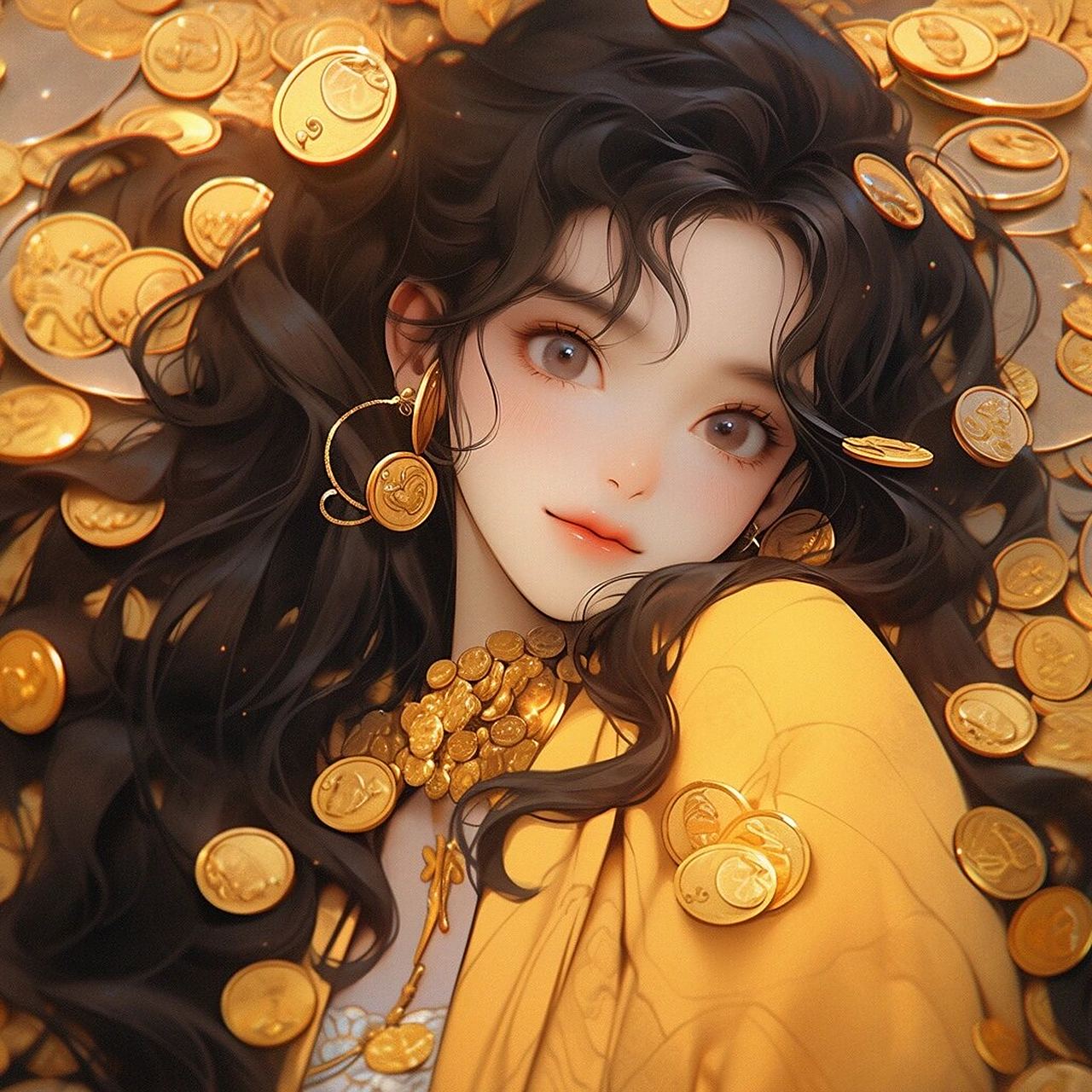 暴富头像/有钱花,有对象!