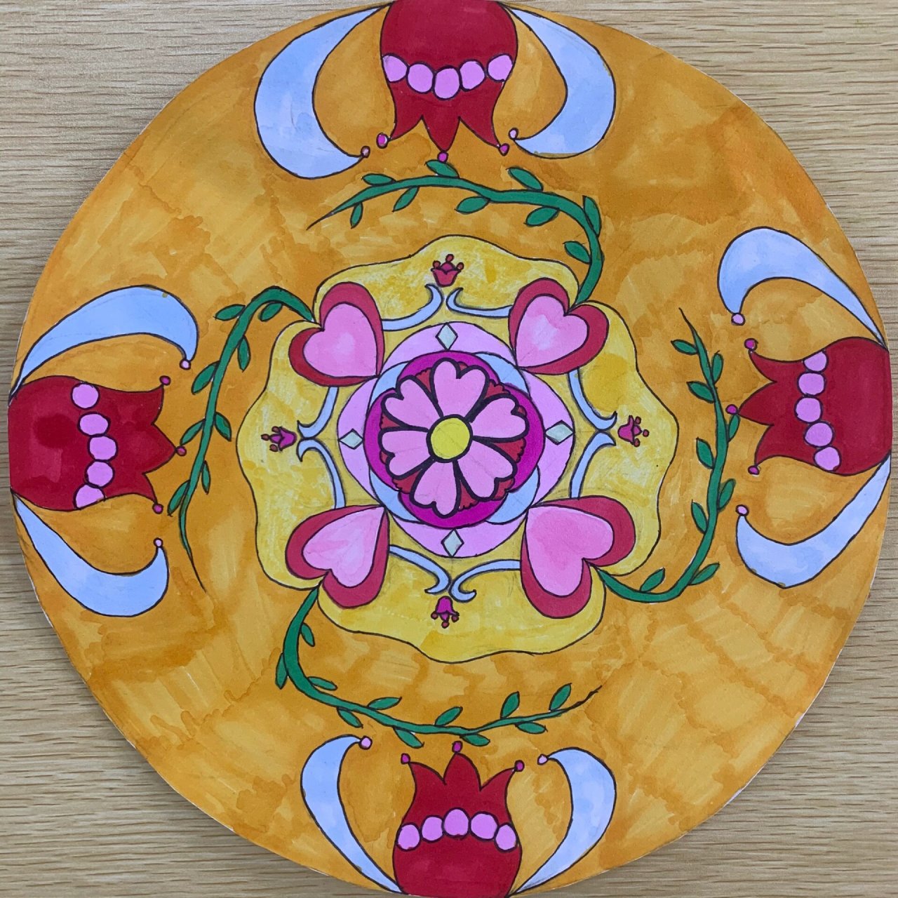 纹样装饰 装饰设计:植物,花卉,几何图案 离心式,向心式,均衡式,对称式