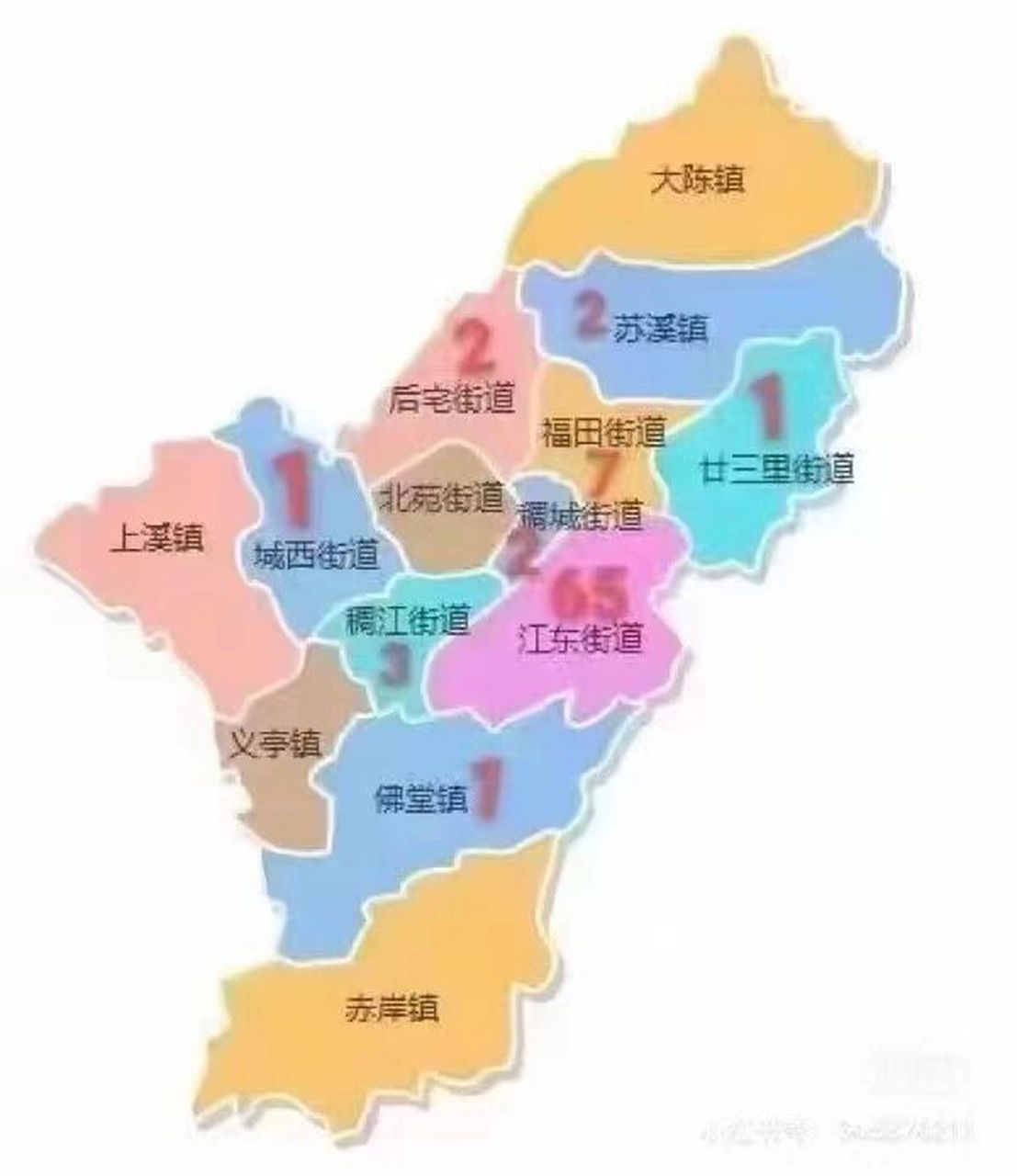 义乌大陈地图图片