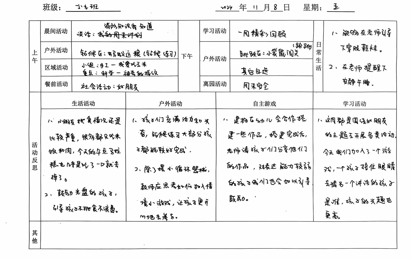幼儿园小班秋天里主题反思(幼儿园小班秋天主题活动反思)