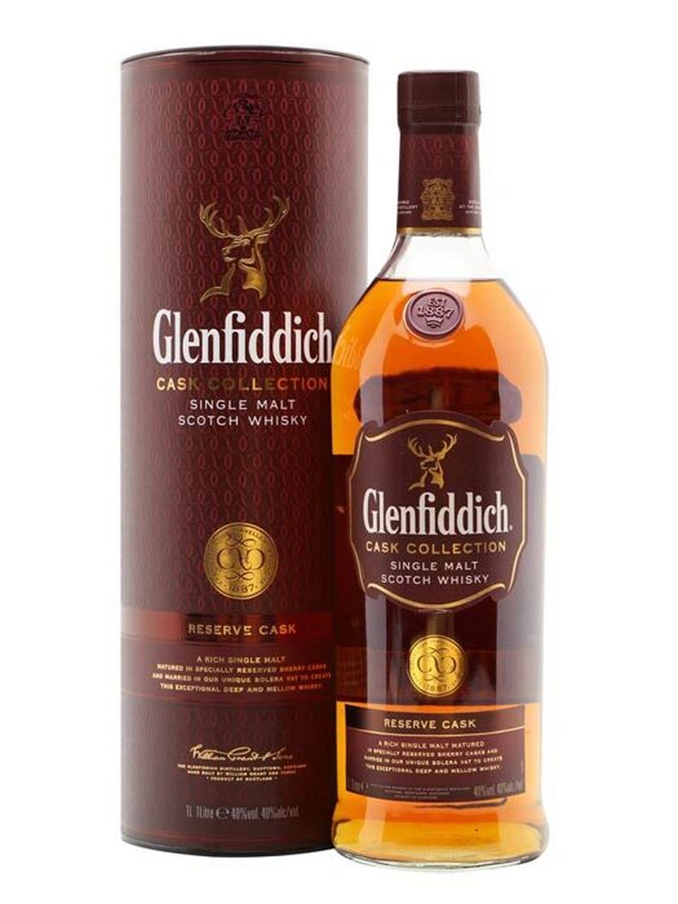 格蘭菲迪儲備桶藏單一麥芽蘇格蘭威士忌 glenfiddich reserve cask