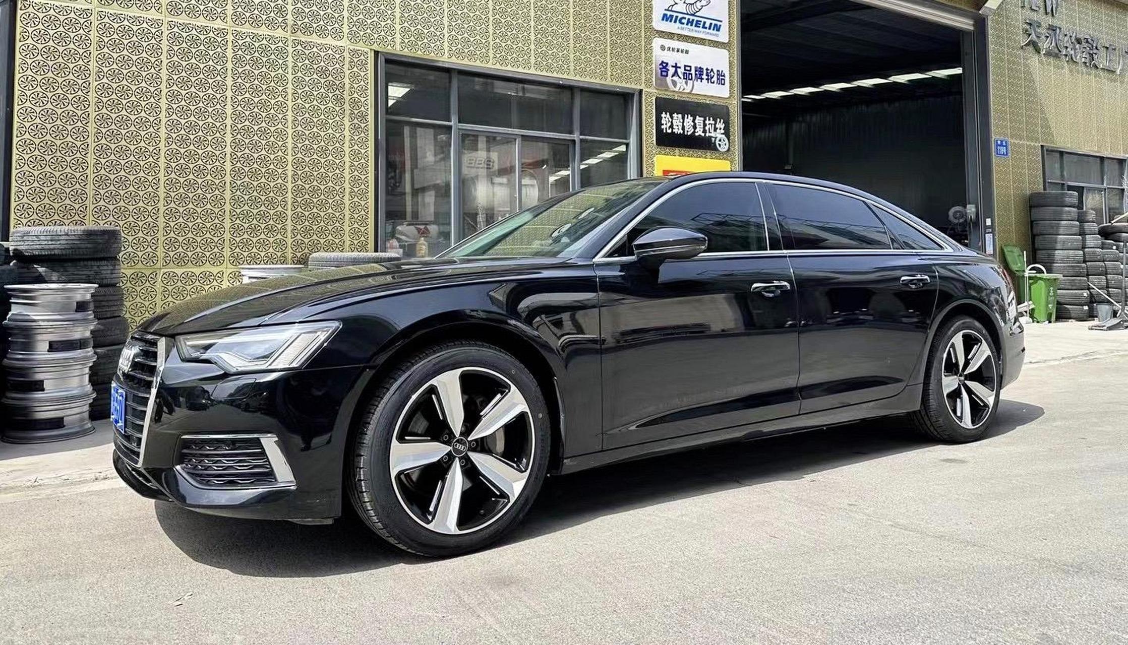 奥迪a6l改装rs大宝剑轮毂案例分享.