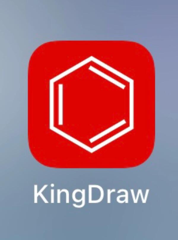 kingdraw一个做化学结构式的app