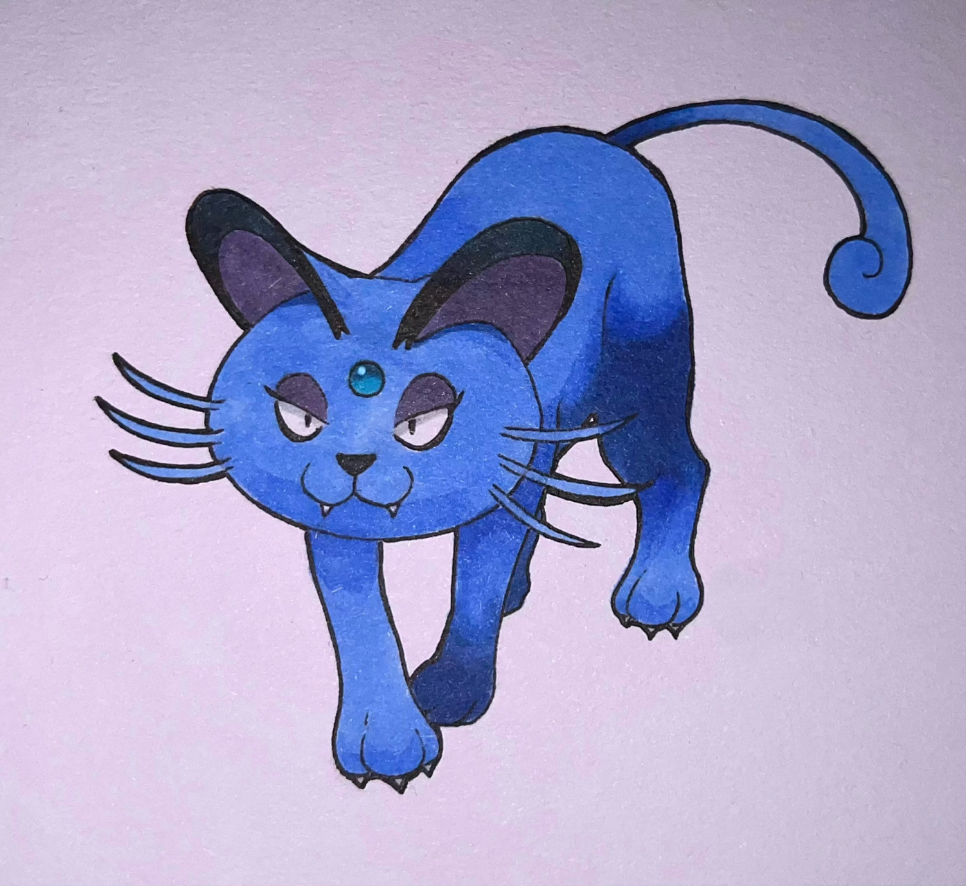 【闪光宝可梦】75 暹罗猫宝可梦:猫老大(阿罗拉的样子) 不同于其可爱