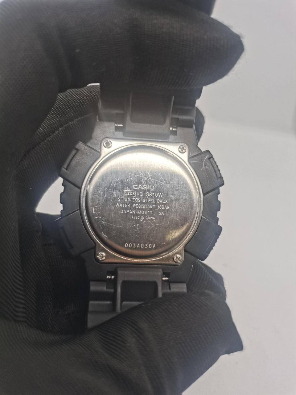 卡西欧 aq -s810w-1a ●专业鉴定保正品质量●手表经过清洗消毒可放心