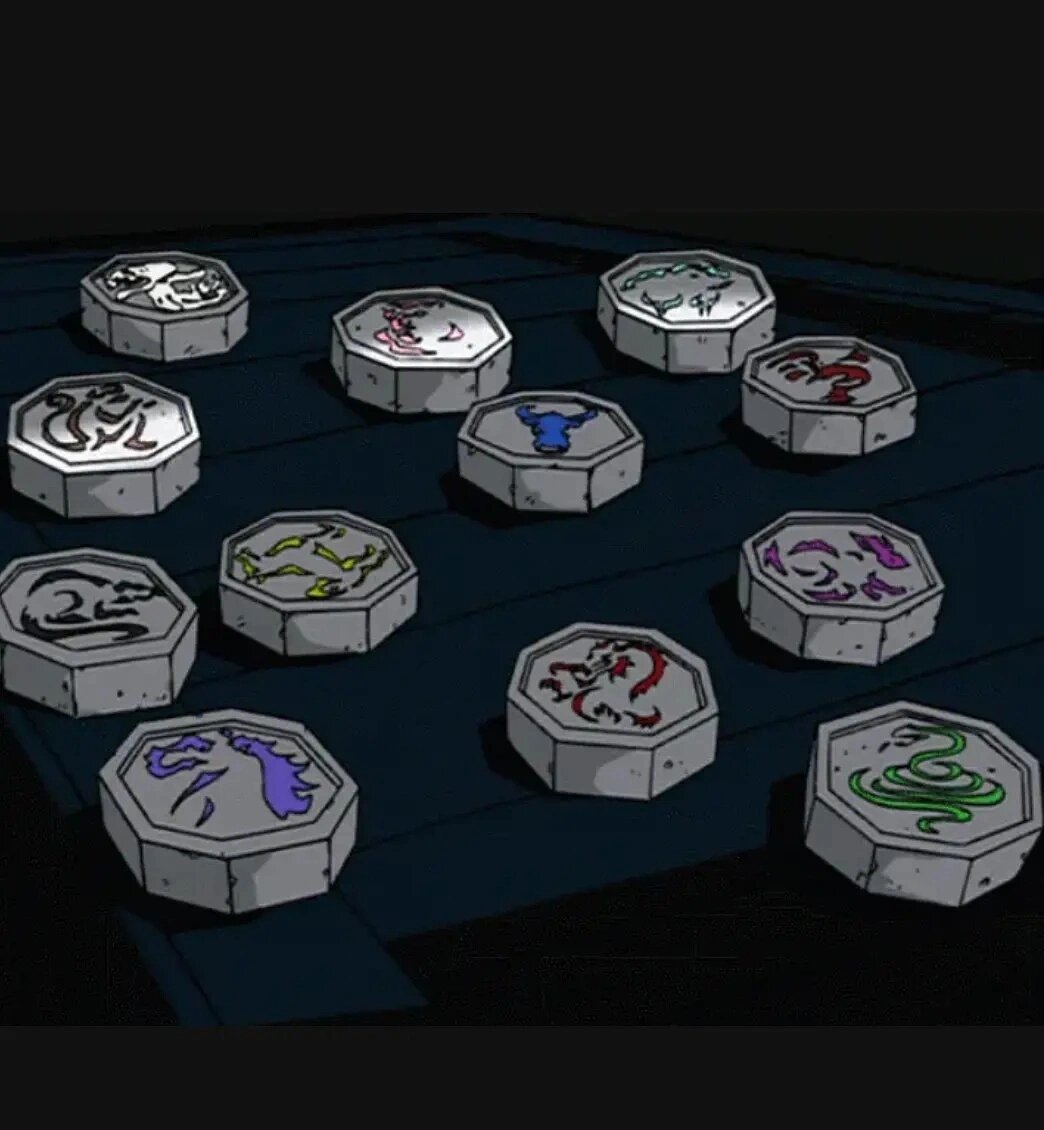 纹身手稿 | 十二符咒