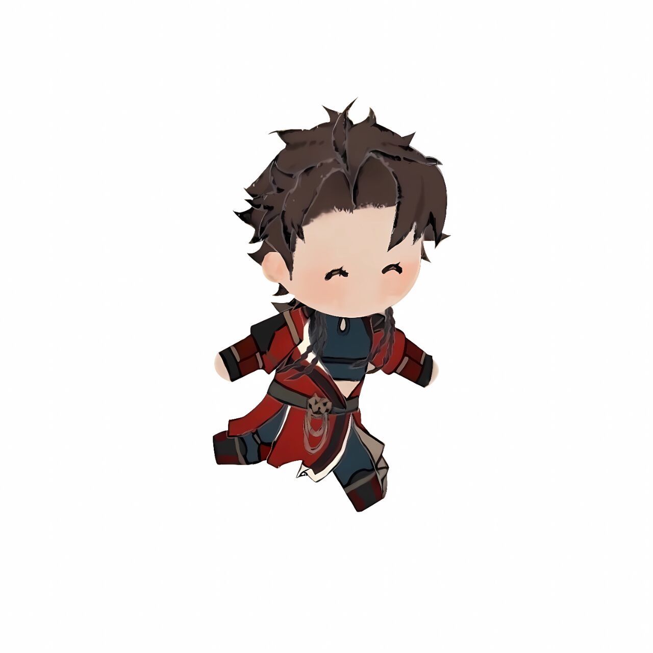 代号鸢·孙策 纸片人修复① 	 ps:从小策玩火开始我就没有底图稍微