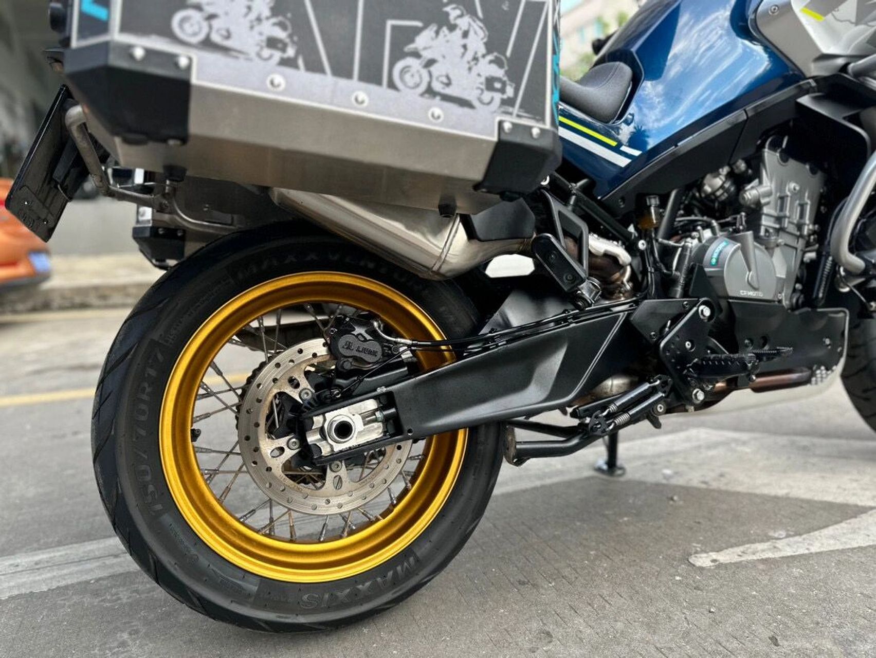 春风800mt 21年11月  16000多公里 无线充电 高风挡 rf超广角后视镜