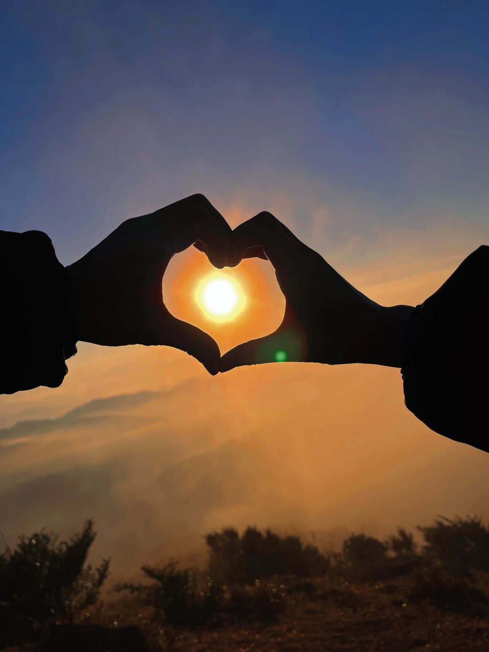 日出手势氛围感拍照新姿势 情侣拍照 和男朋友或闺蜜来拍超简单不露脸