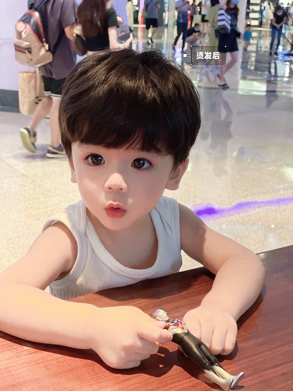 男宝宝发型 | 2岁半宝宝烫发 烫了头发后真的太可爱啦🥰