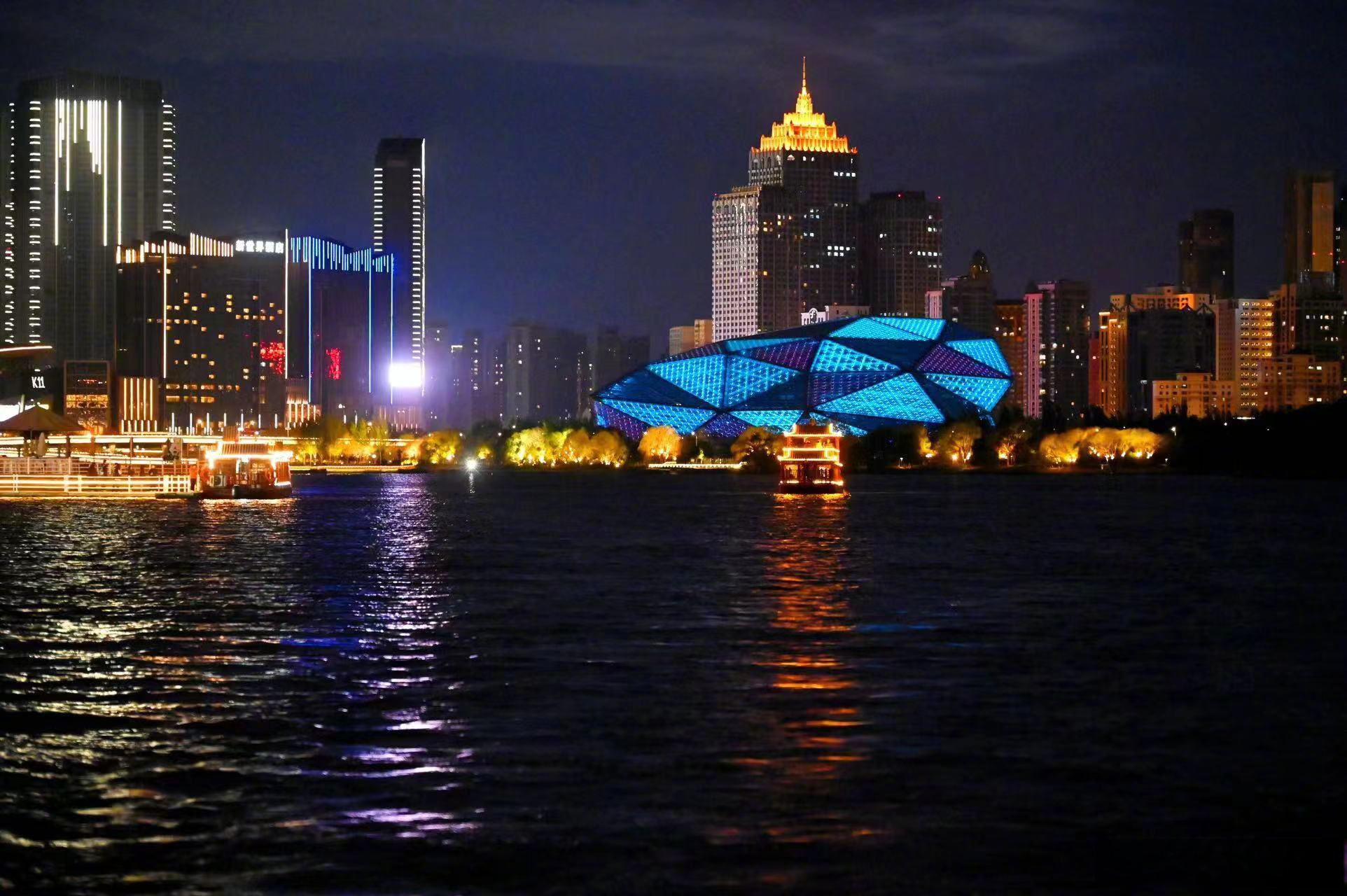 有一种美好叫辽宁#沈阳浑河观光游船日航日前正式开航,沈水夜航也将