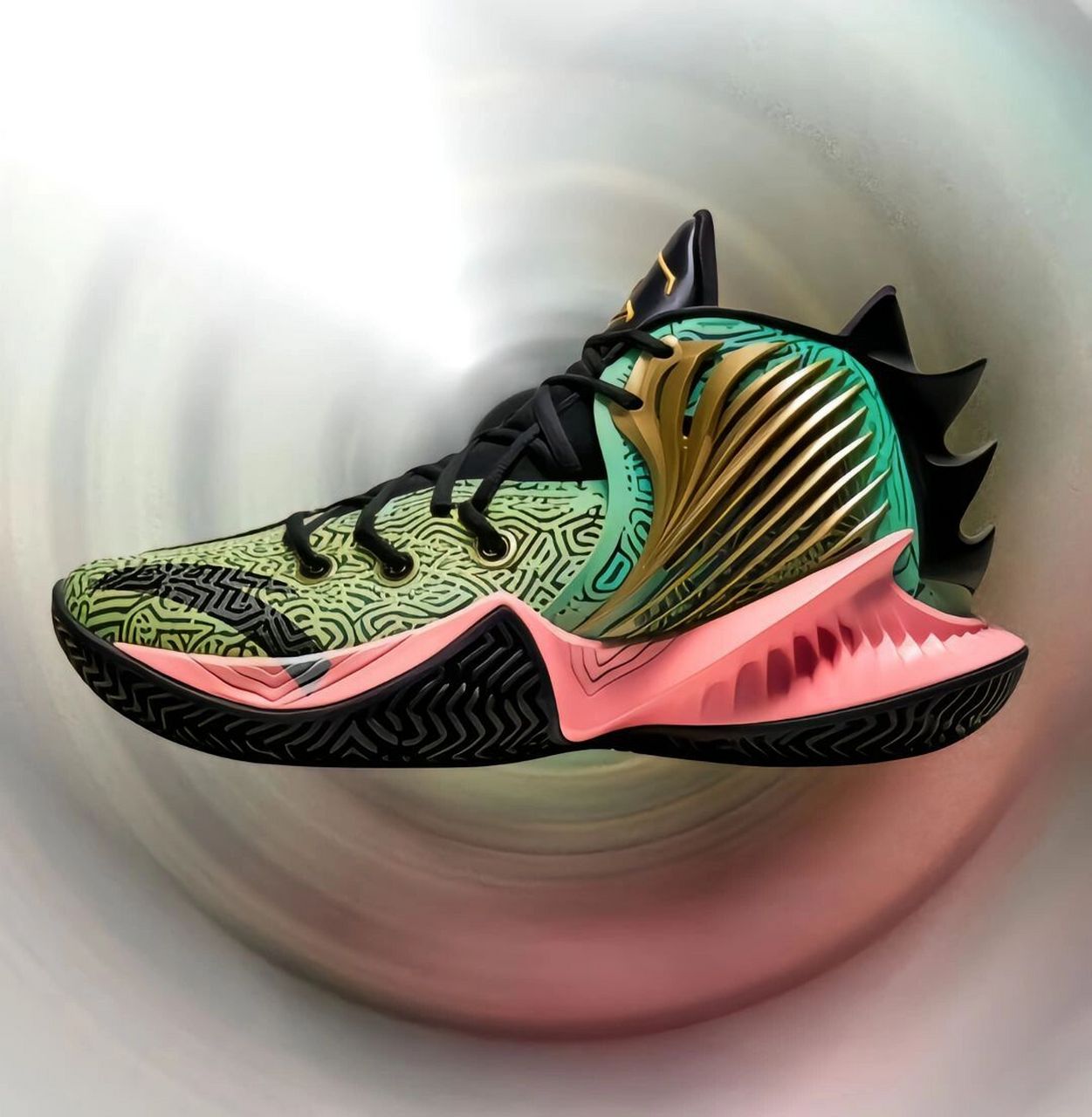 安踏 欧文一代 小红薯博主 热鞋用midjourney生成了如下的安踏欧文一