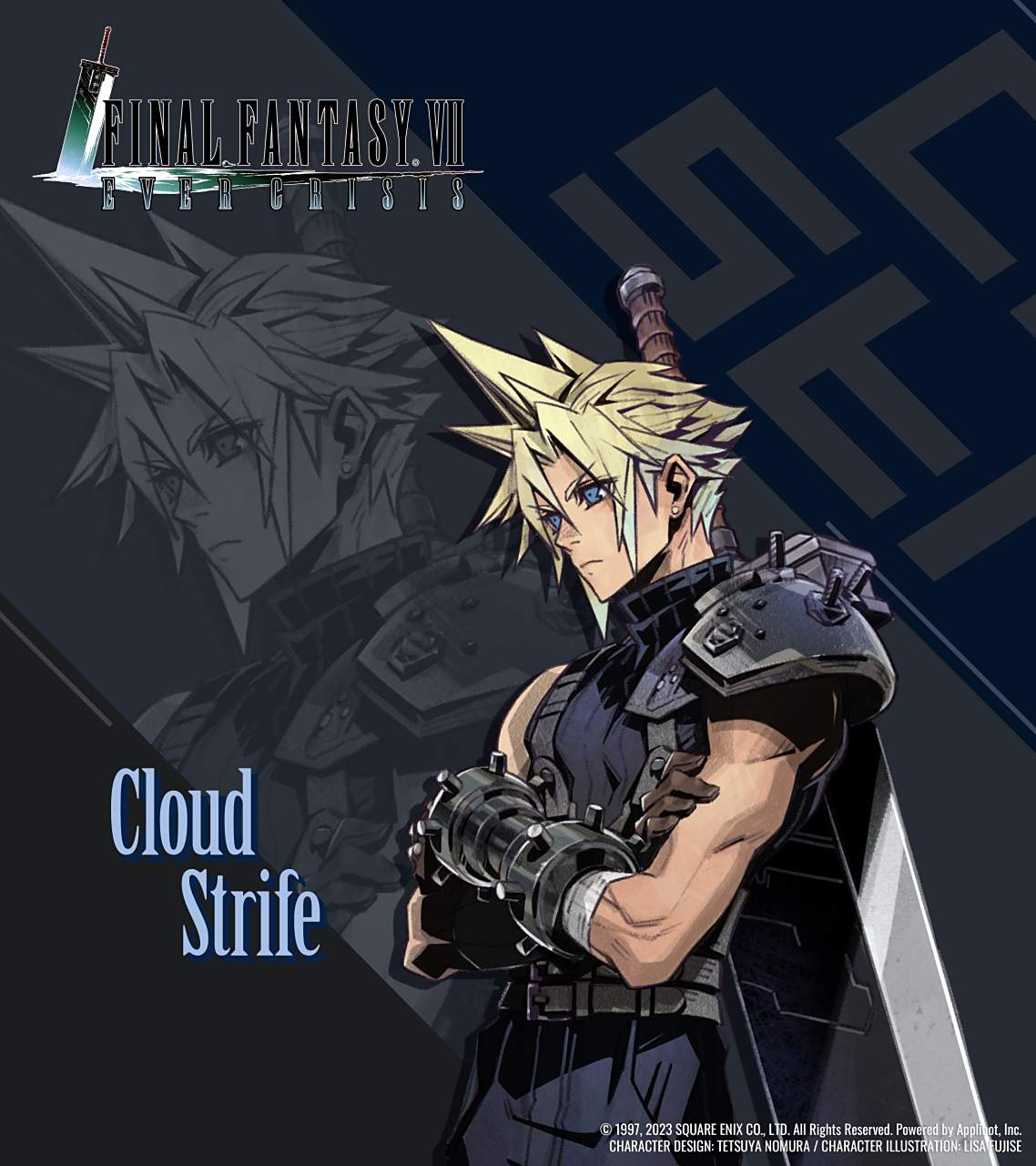 手游《最终幻想7 ever crisis》公布 克劳德 角色介绍,展示了在故事