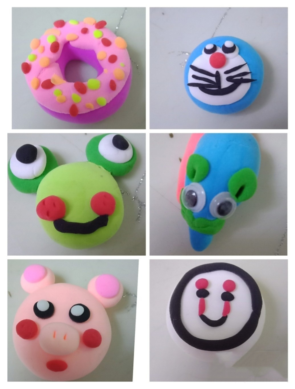 橡皮泥小作品 橡皮泥小作品