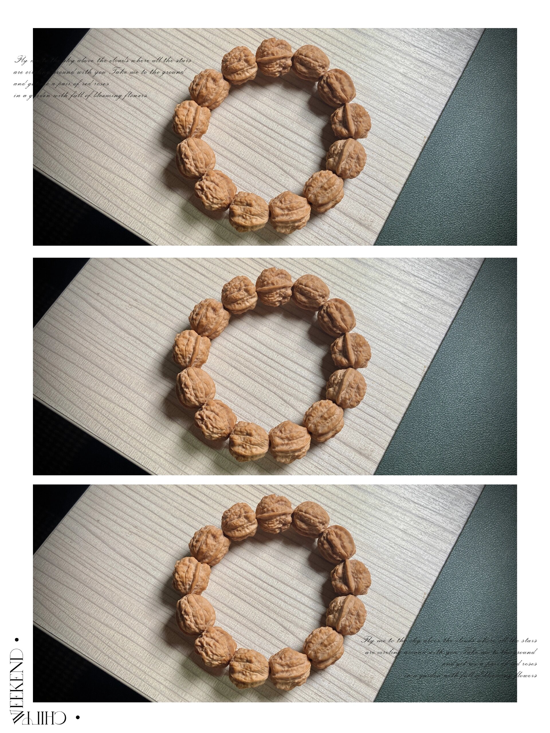 头货一代嵩山小金蟾蛤蟆头核桃手串