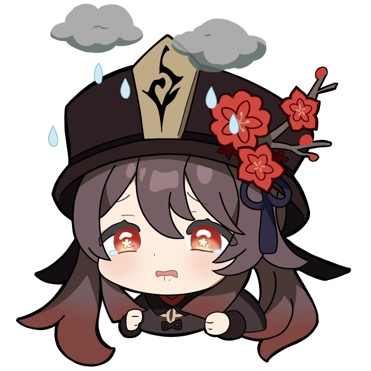 胡桃表情包|原神 cr网络侵删