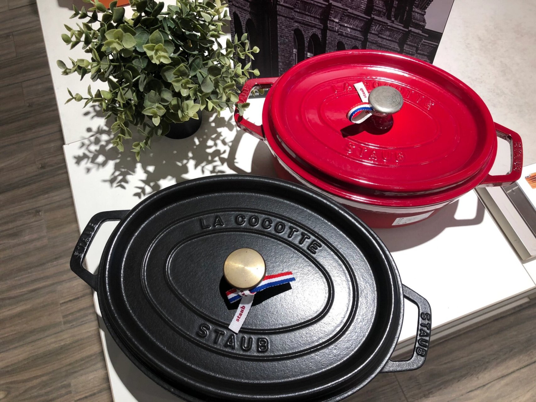 staub珐宝 椭圆形铸铁锅 珐琅锅27cm 特 staub 法国原装进口 椭圆形