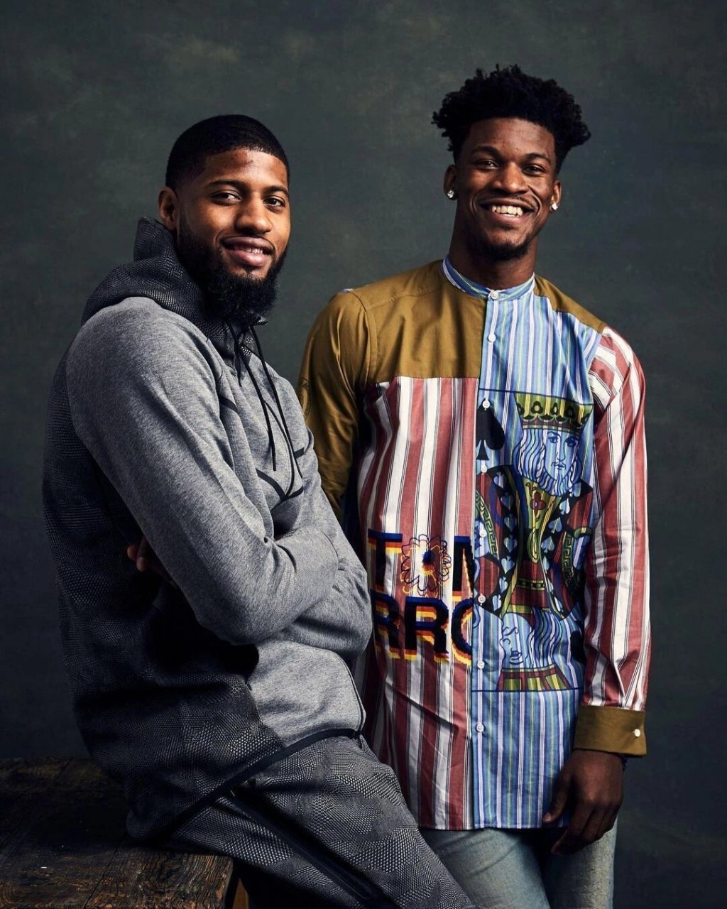 篮球# #nba# #篮球头像壁纸# #聊球俱乐部# #吉米巴特勒# #保罗乔 