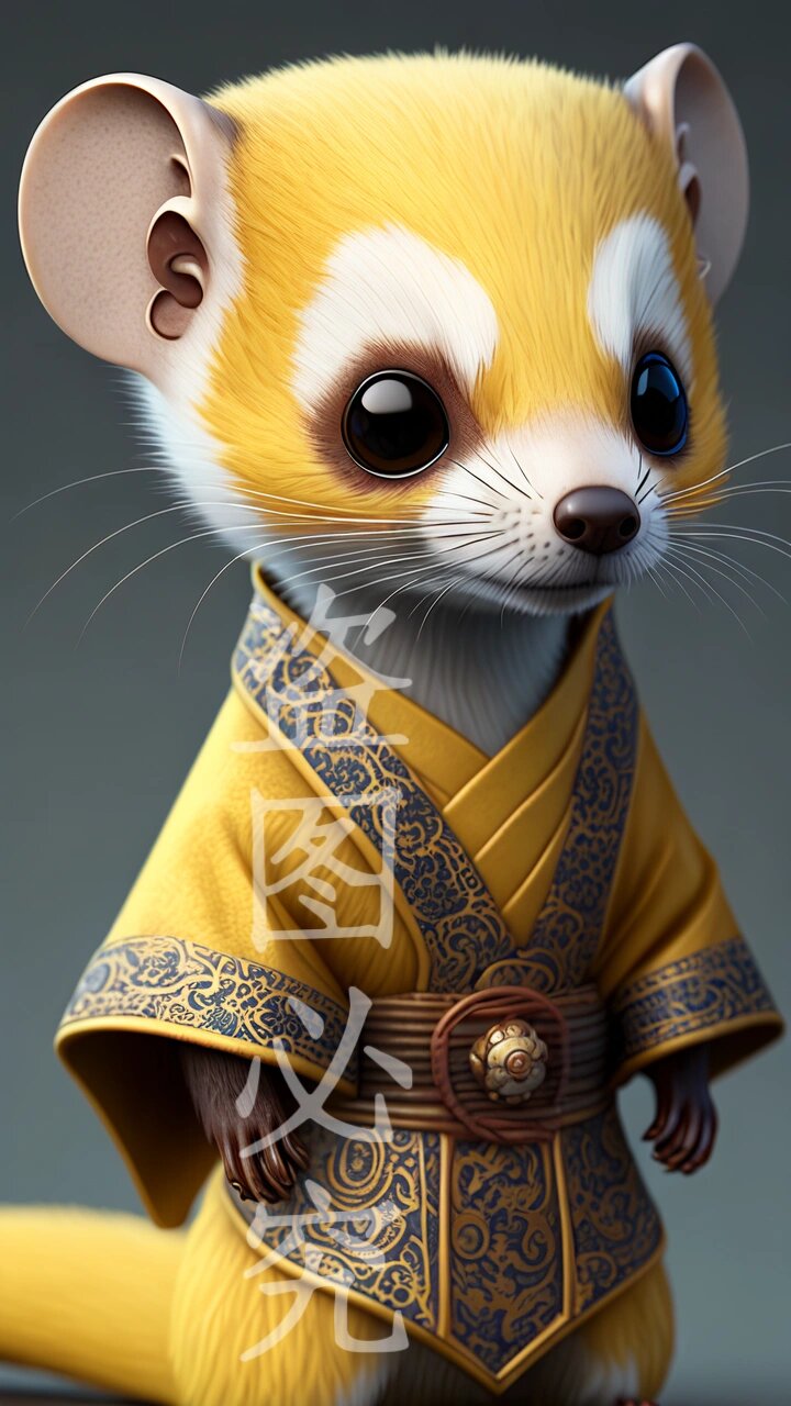 超可爱的黄大仙