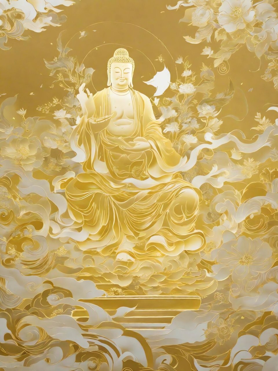 金光佛像|用平和的心, 远离浮躁的尘埃!