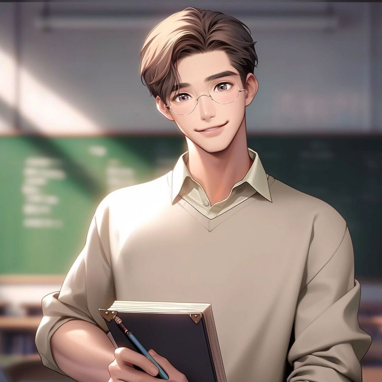 这男老师也太帅了吧       #男老师头像