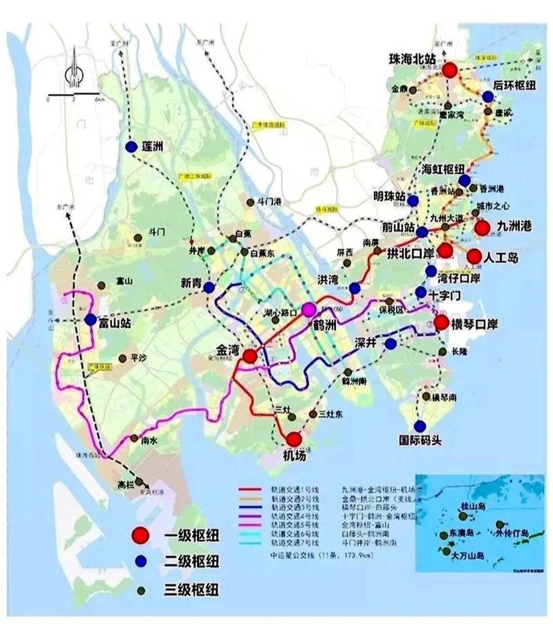 《珠海市综合交通枢纽布局规划及重点枢纽交通详细规划》,珠海将建设