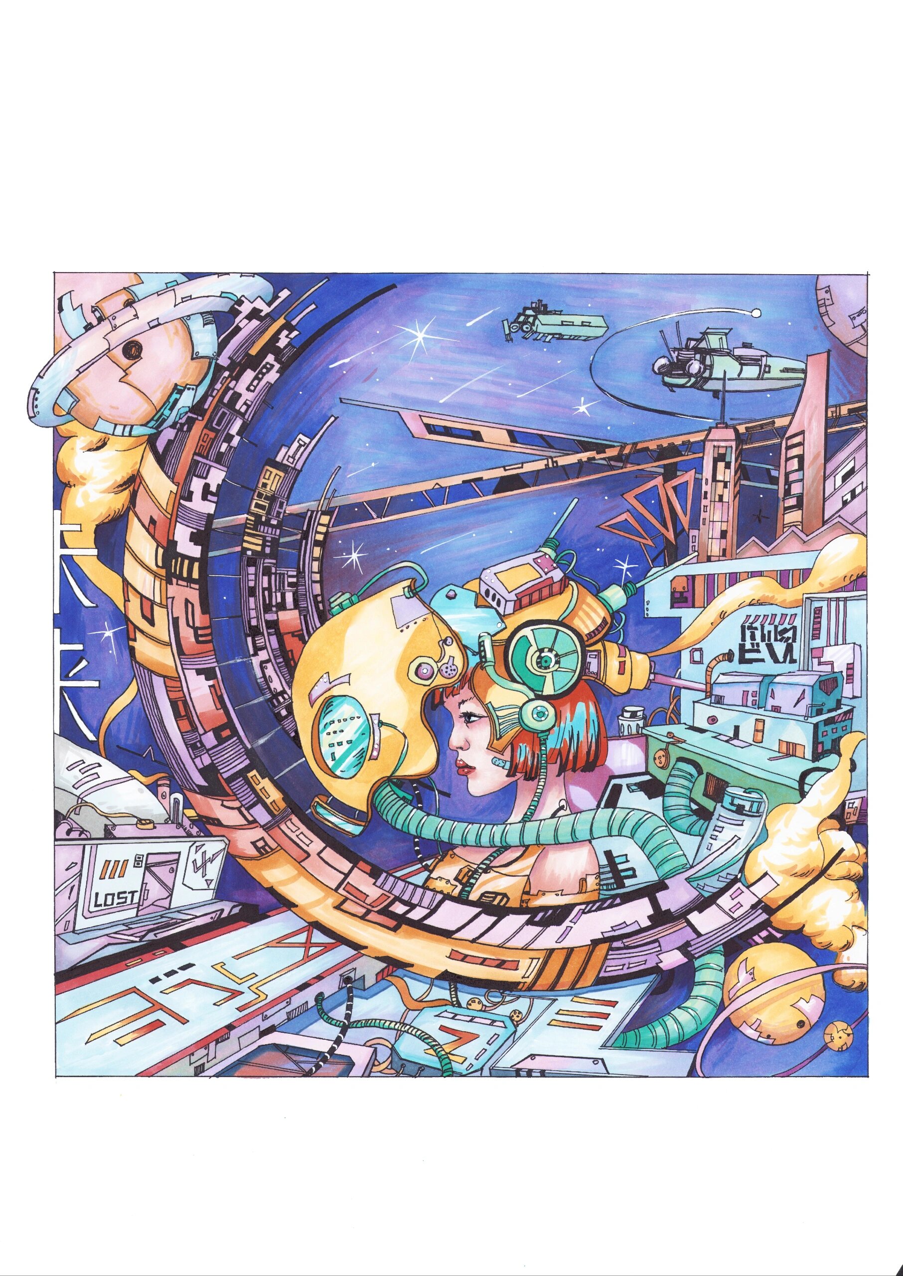 未来,科技,元宇宙主题装饰画 未来,科技,元宇宙等主题类都可以参考的