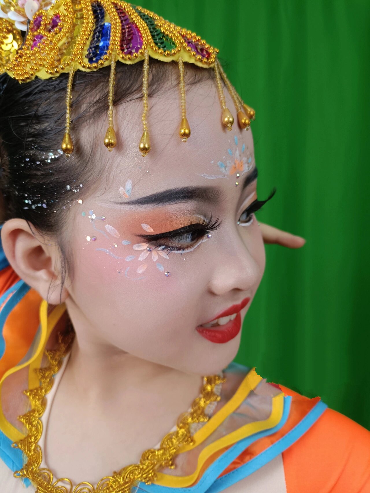 敦煌舞妆造#常德