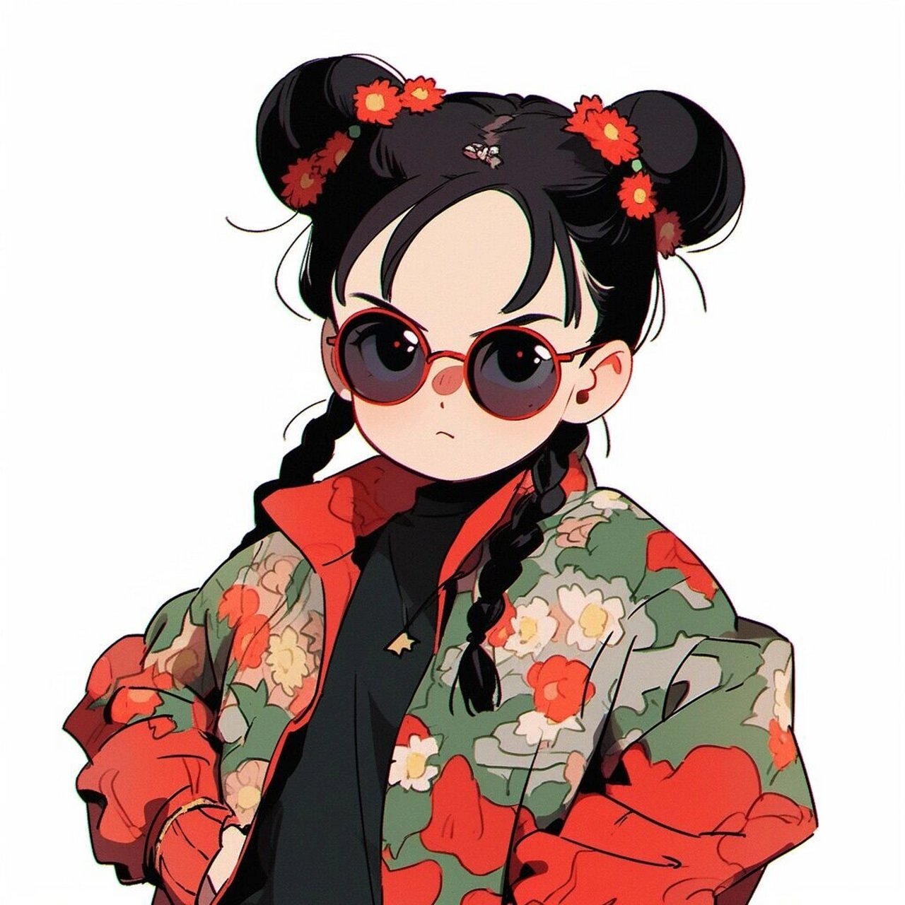 拽姐头像 | 国潮风