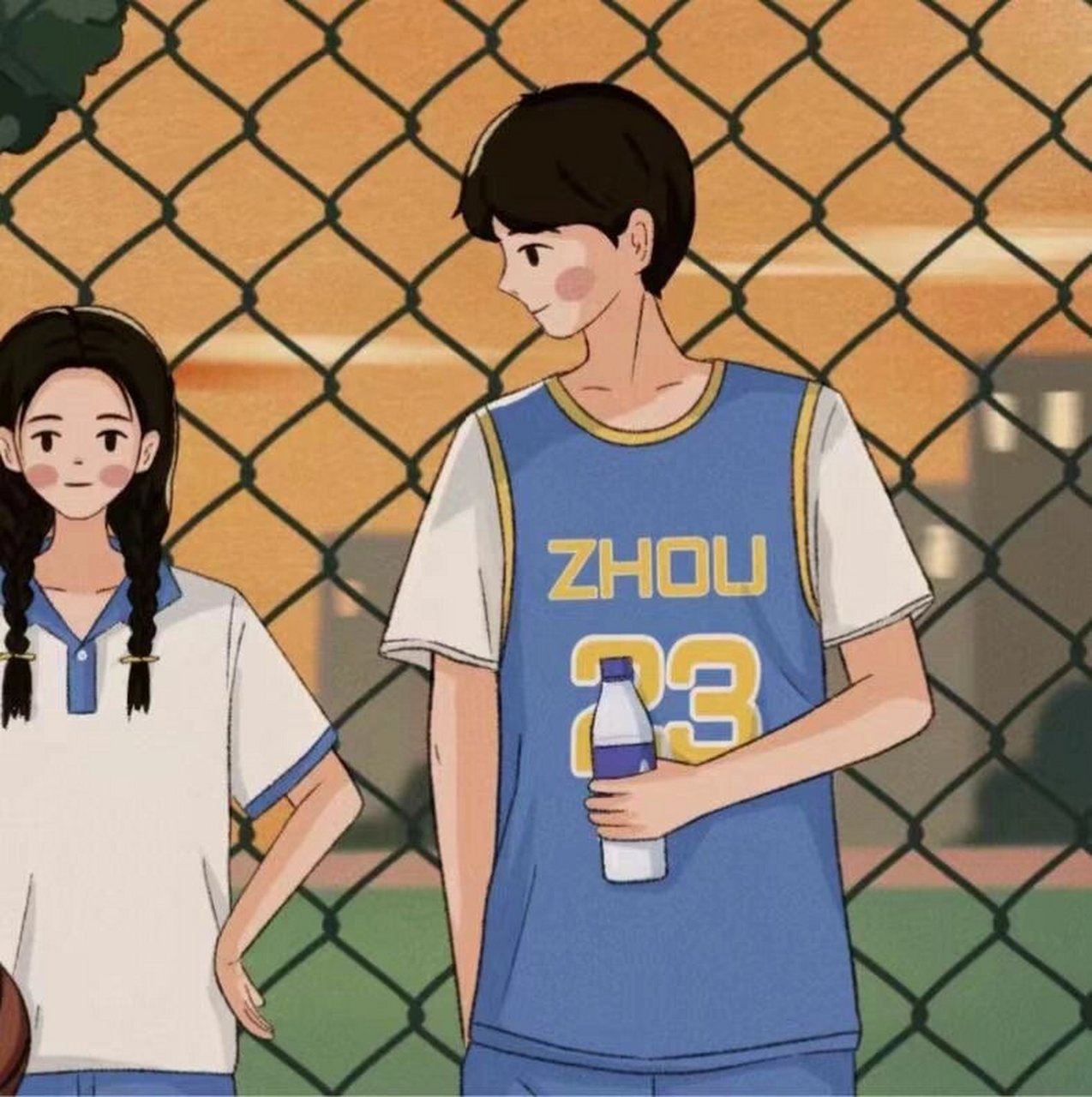 超级好看的篮球情头