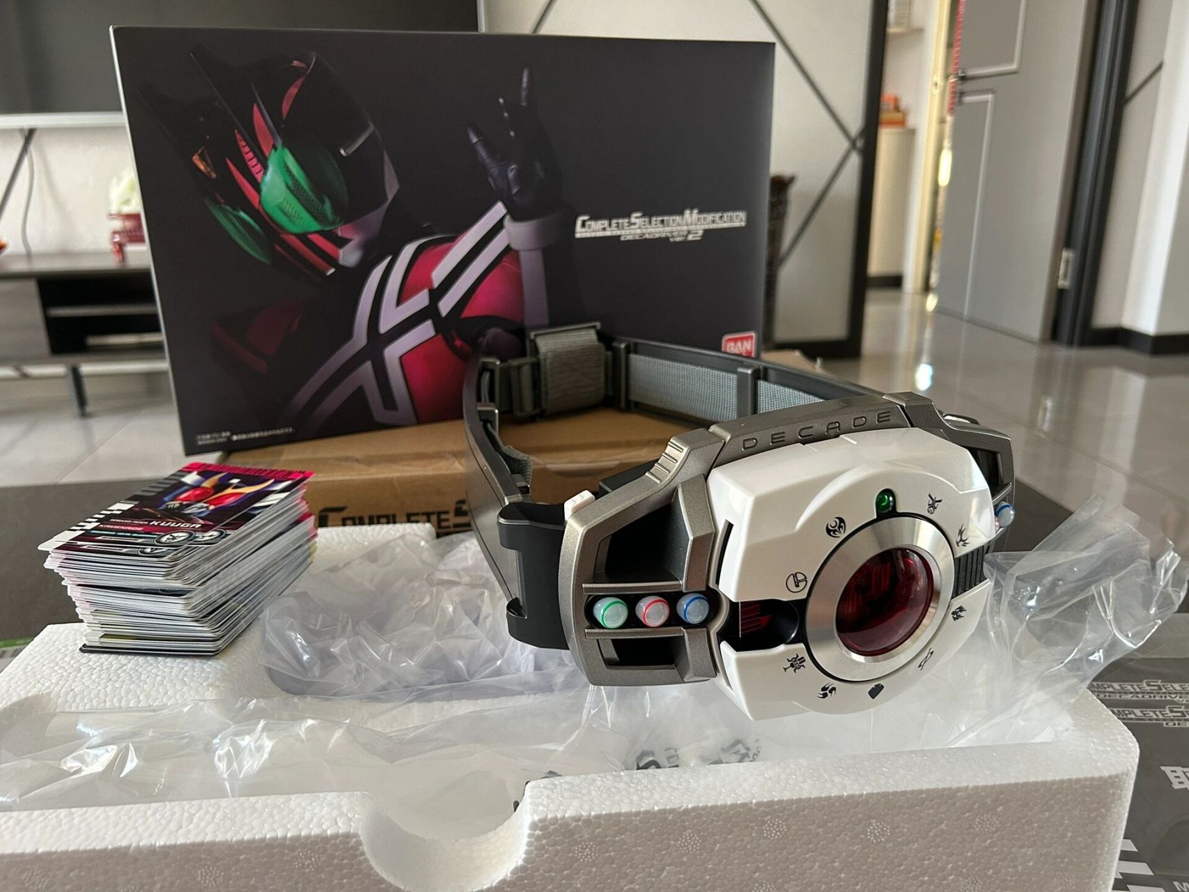 假面骑士decade腰带csm普通版 人生中第一条假面骑士csm腰带 不会真的