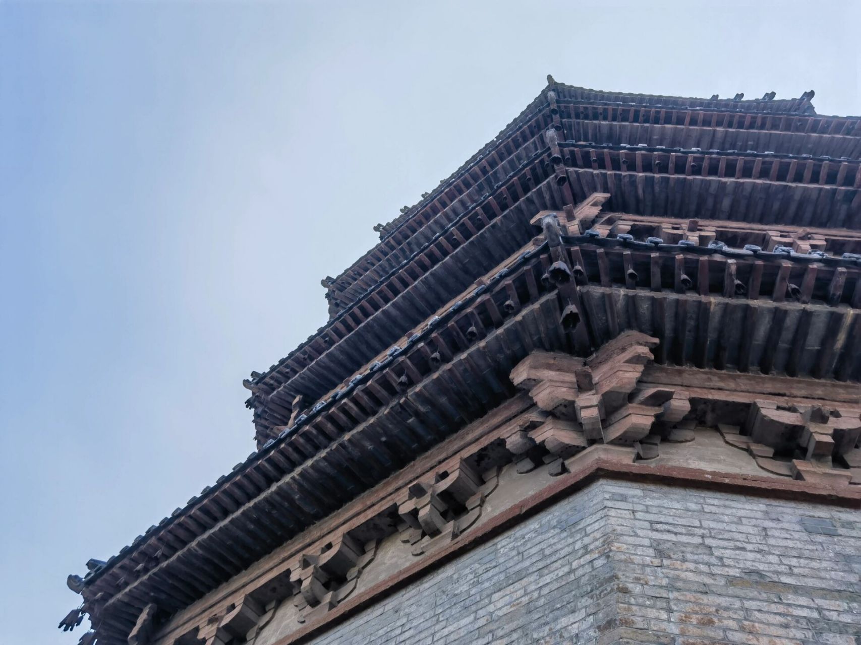 河北正定天宁寺金代凌霄塔 河北正定天宁寺凌霄塔 金朝 金熙宗皇统