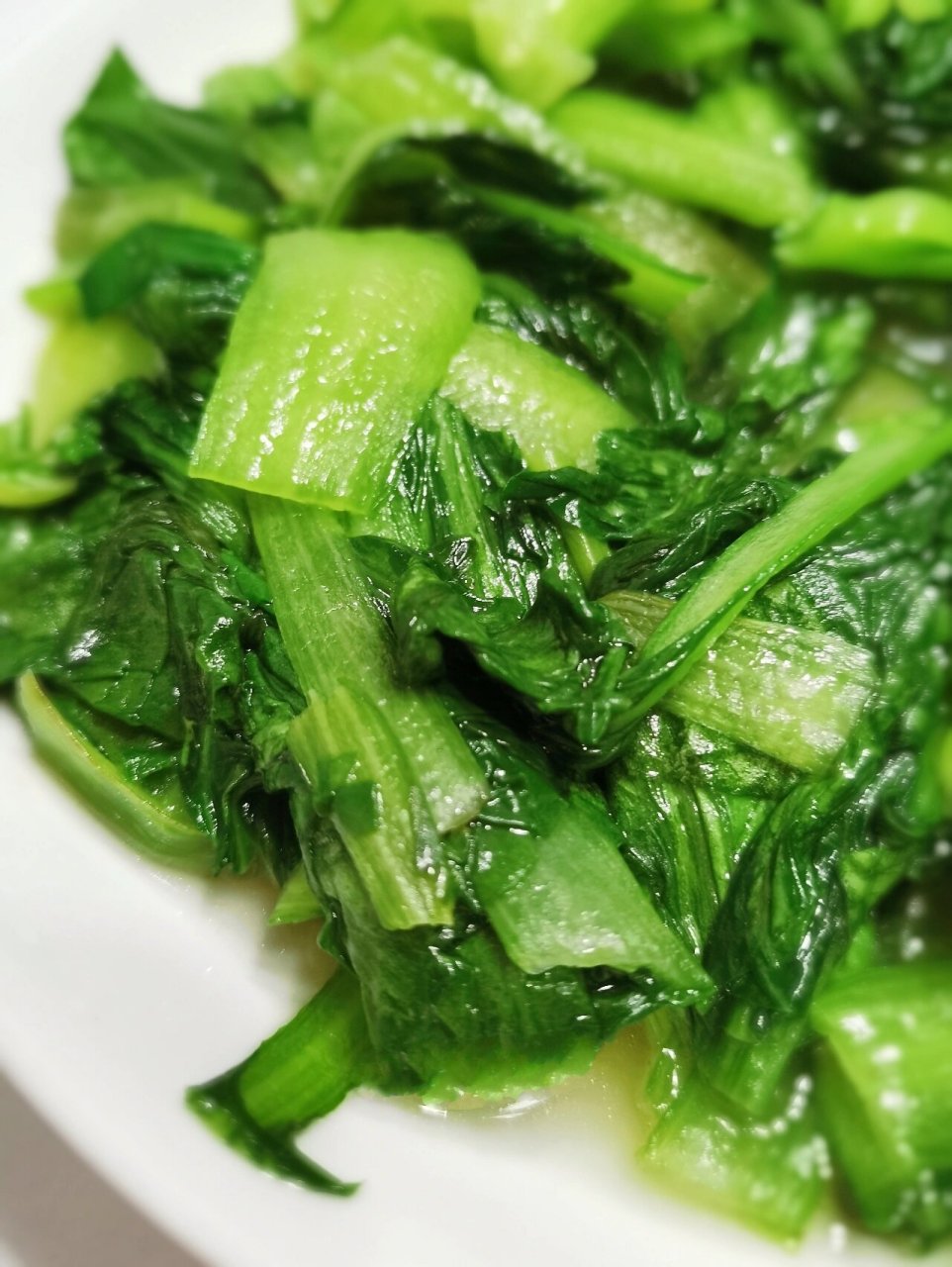 自制美食99炒小青菜原汁原味绿色蔬菜好吃 97美味看得见98 91