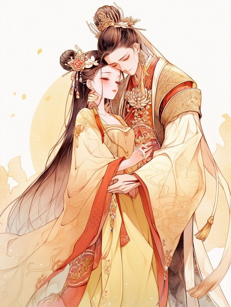 古风情侣头像帝后 填一下薯友的坑01