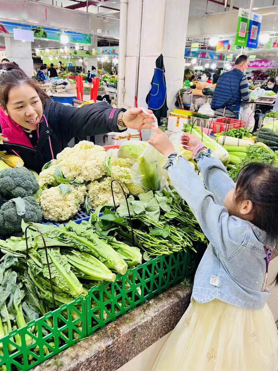 一起悦读#【挎起菜篮子,今天我当家!