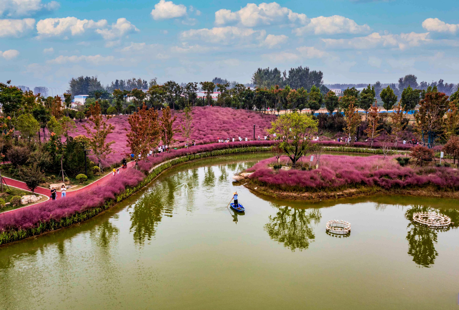 漯河隐溪湿地公园图片