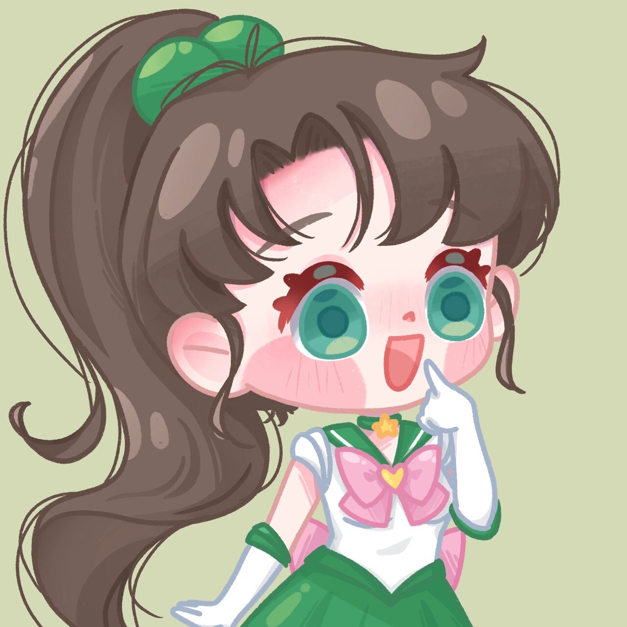 美少女战士|萌萌哒木野真琴 手绘q版头像