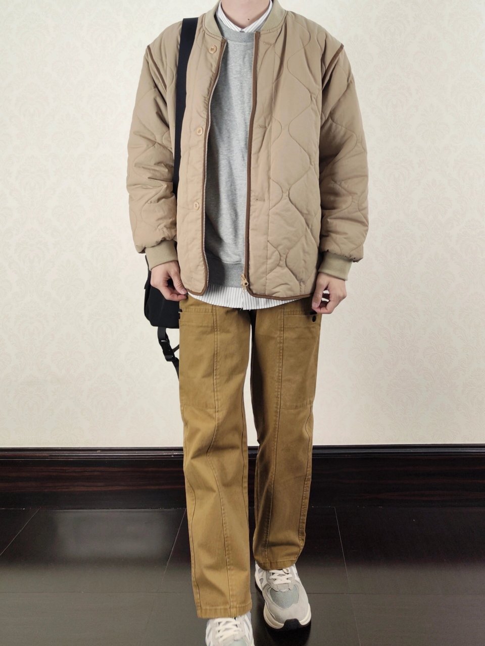 衬衫叠穿卫衣yyds!