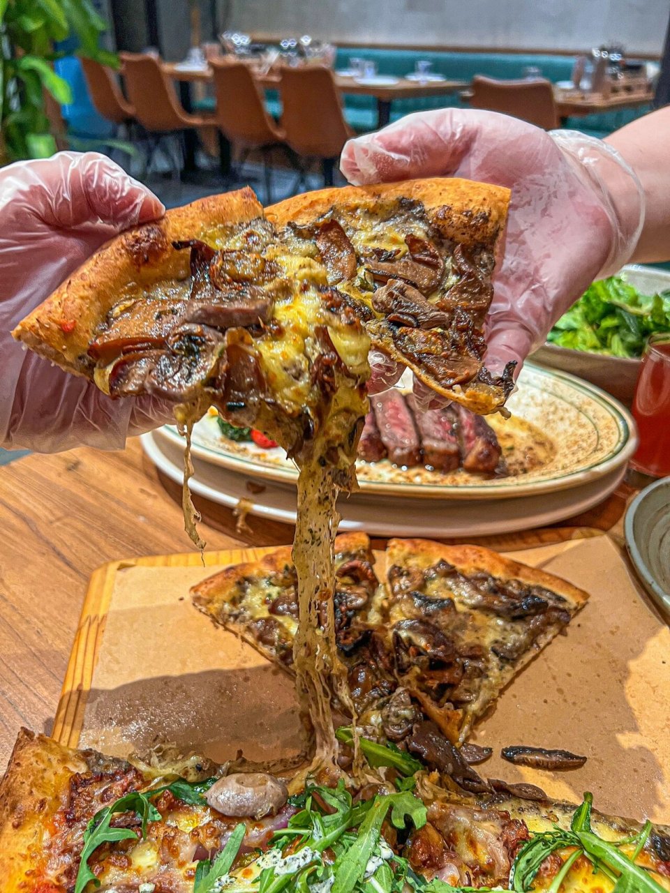 「叫板比萨(亮马桥官舍店)」 0299叫板比萨,在北京火了好多年了!