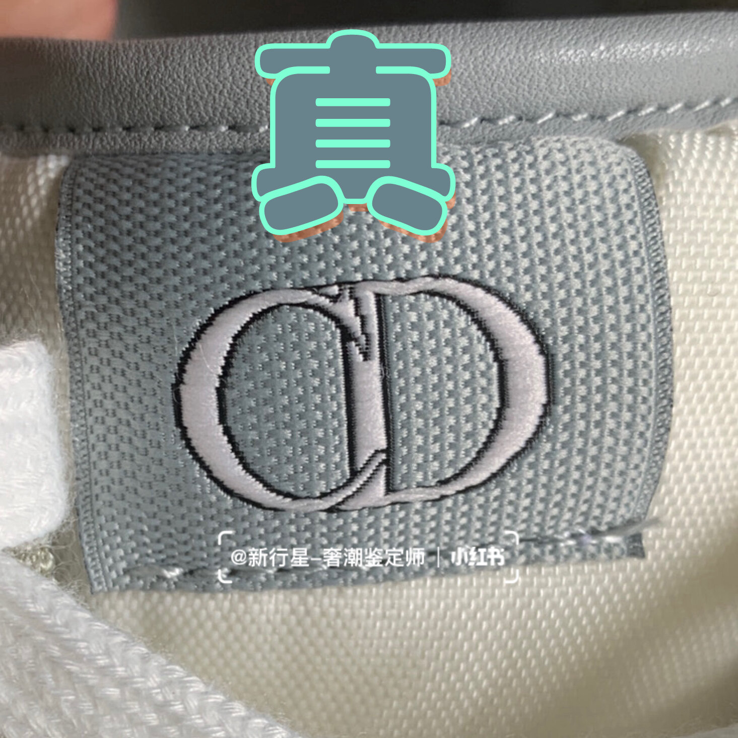 dior b27运动鞋真假对比