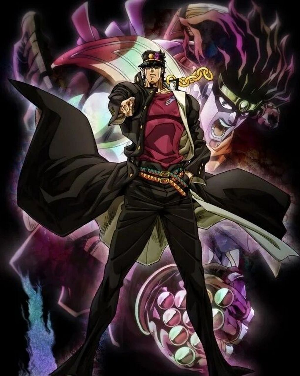 空条承太郎真的很帅 真的很难不爱他好吗?