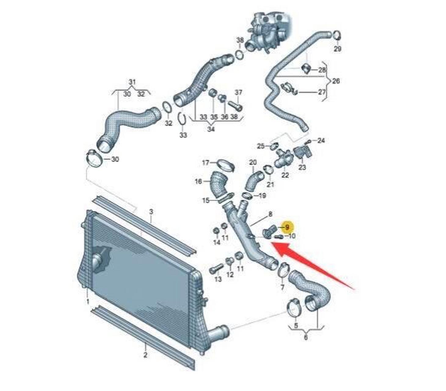 你的ea113发动机进气压力传感器型号用对了吗?